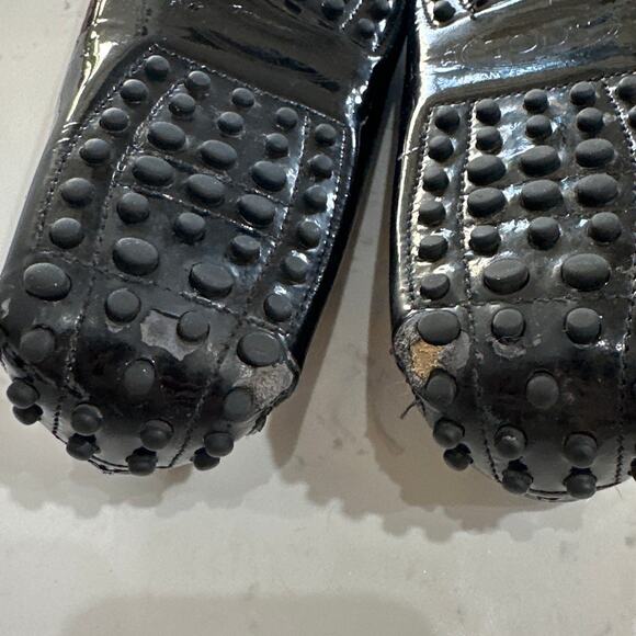 TOD's Women's City Gommino Driving Penny Loafer in Patent Leather, Size 37, EUC - Picture 6 of 9